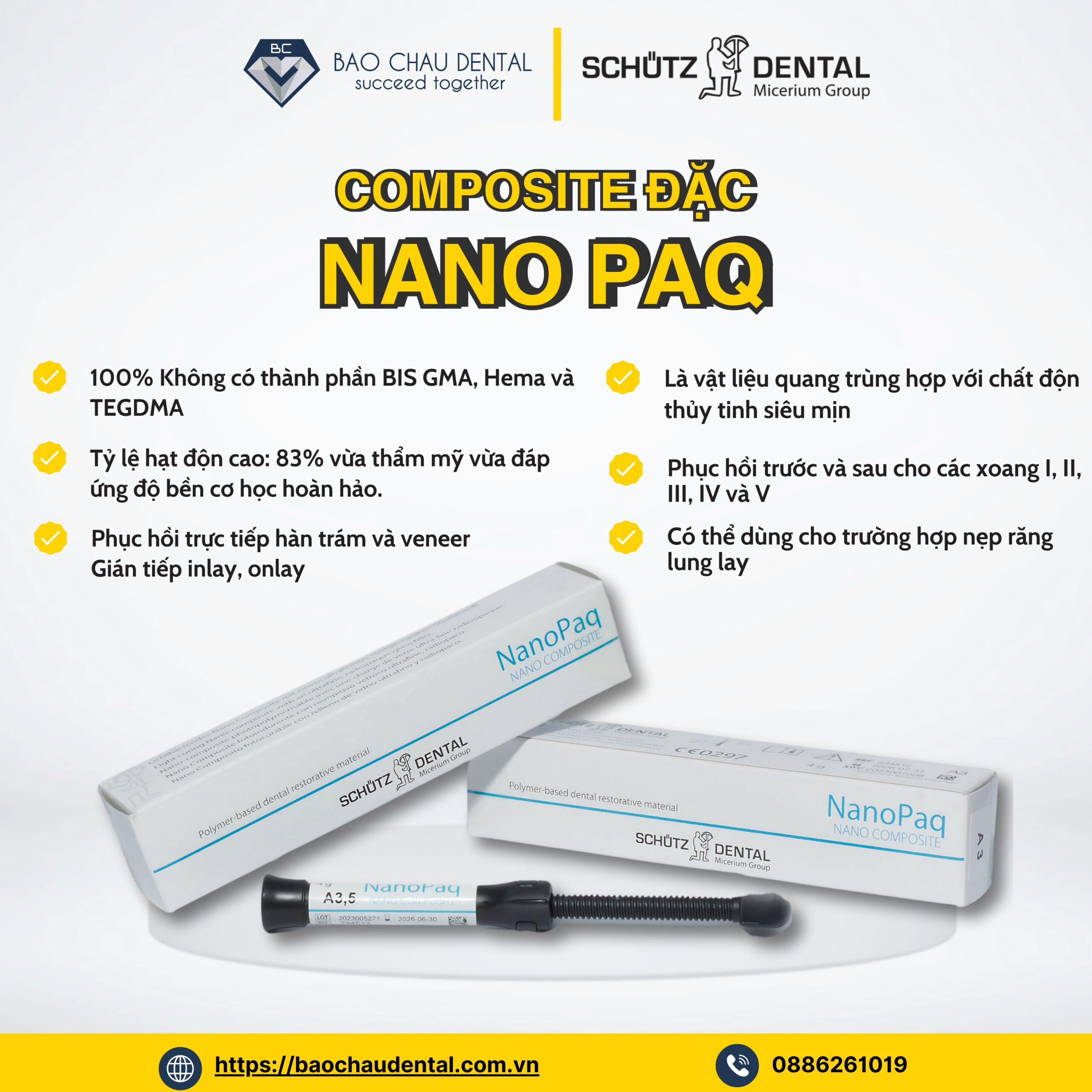 comp đặc nano paq